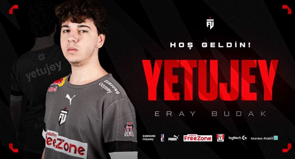 FUT Esports sign yetujey from Fire Flux Esports