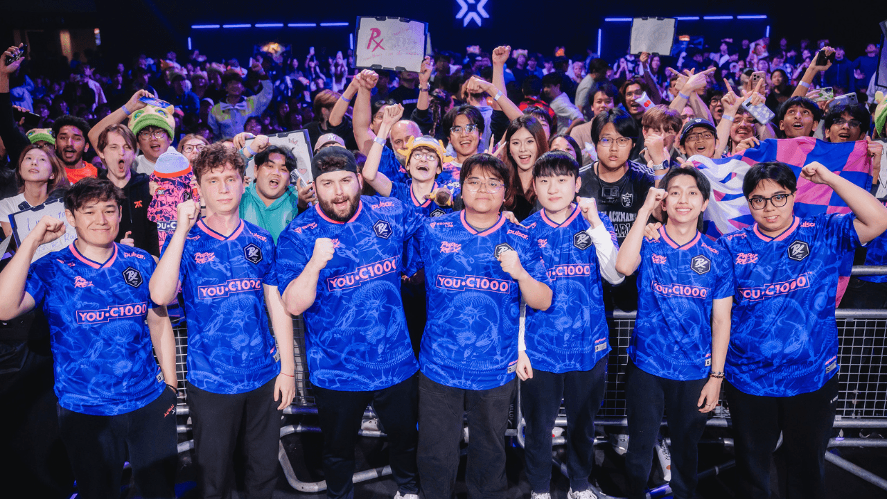 Paper Rex é o 1º time classificado ao Champions Shanghai 2026