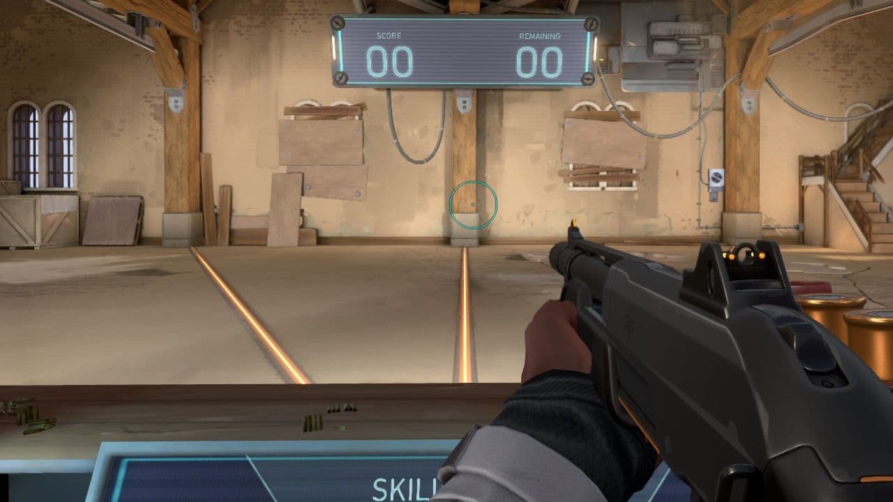 How to change the shotgun crosshair