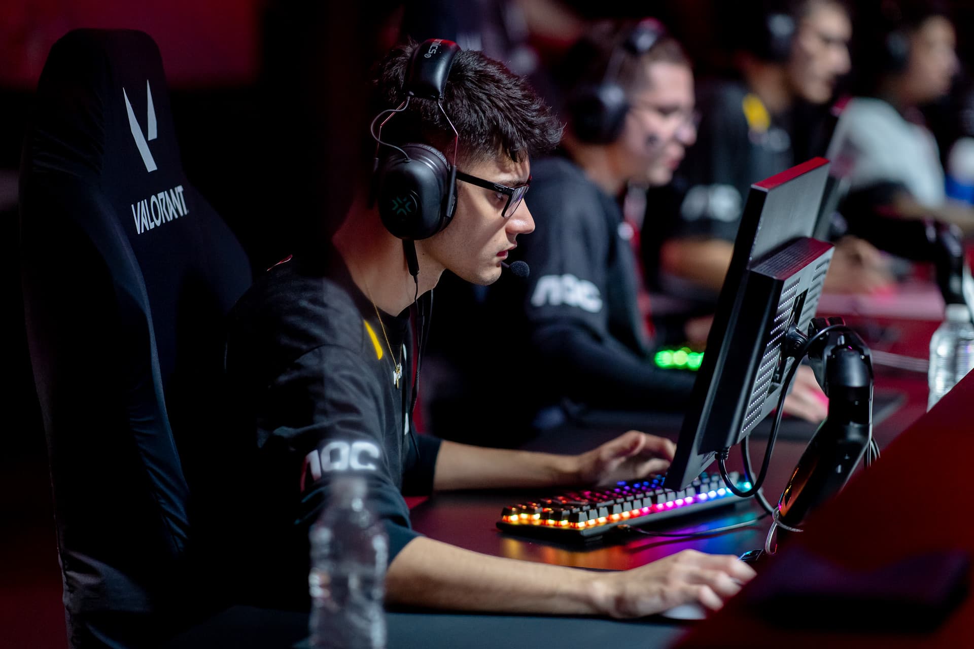 khalil em ação pela FURIA no LCQ 2022 (Foto: Bruno Alvares/Riot Games)