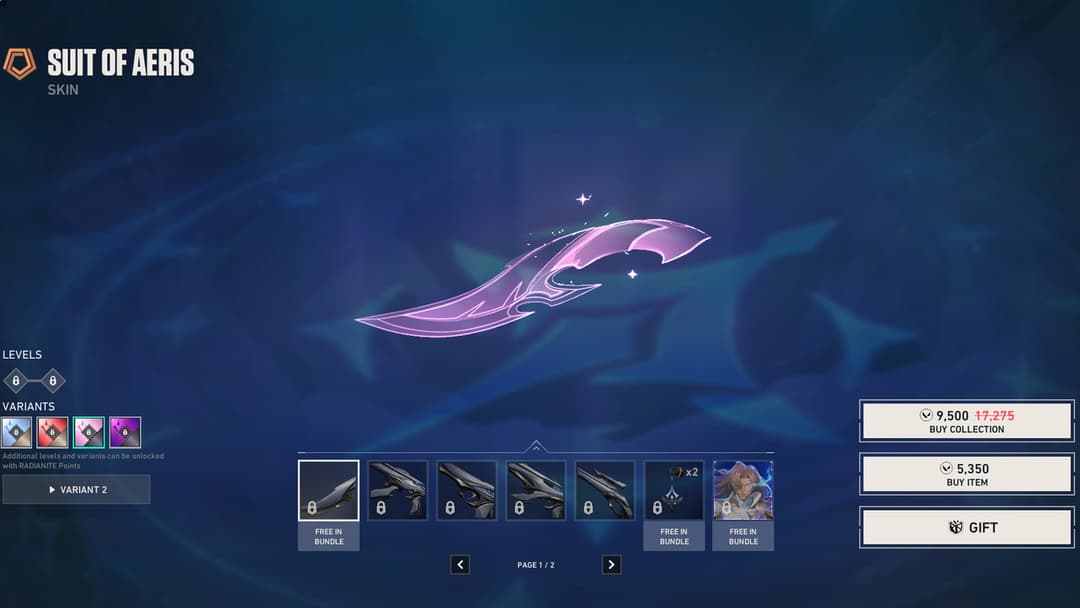 Suit of Aeris Melee