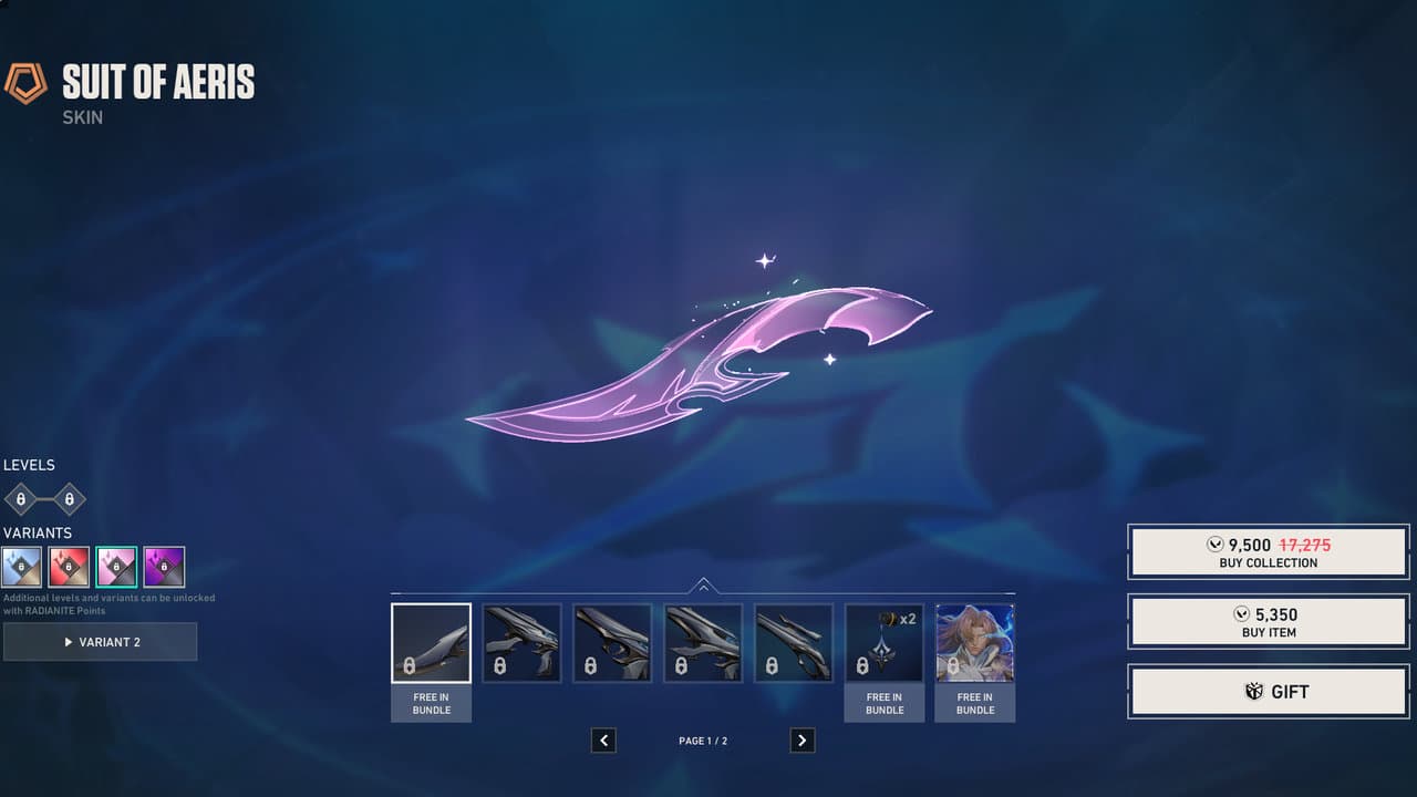 Suit of Aeris Melee