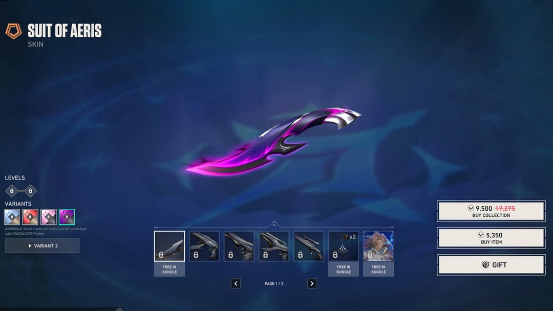 Suit of Aeris Melee