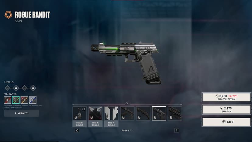 VALORANT Rogue Bundle: Price, skins, variants & more