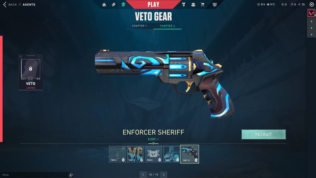 Enforcer Sheriff Skin