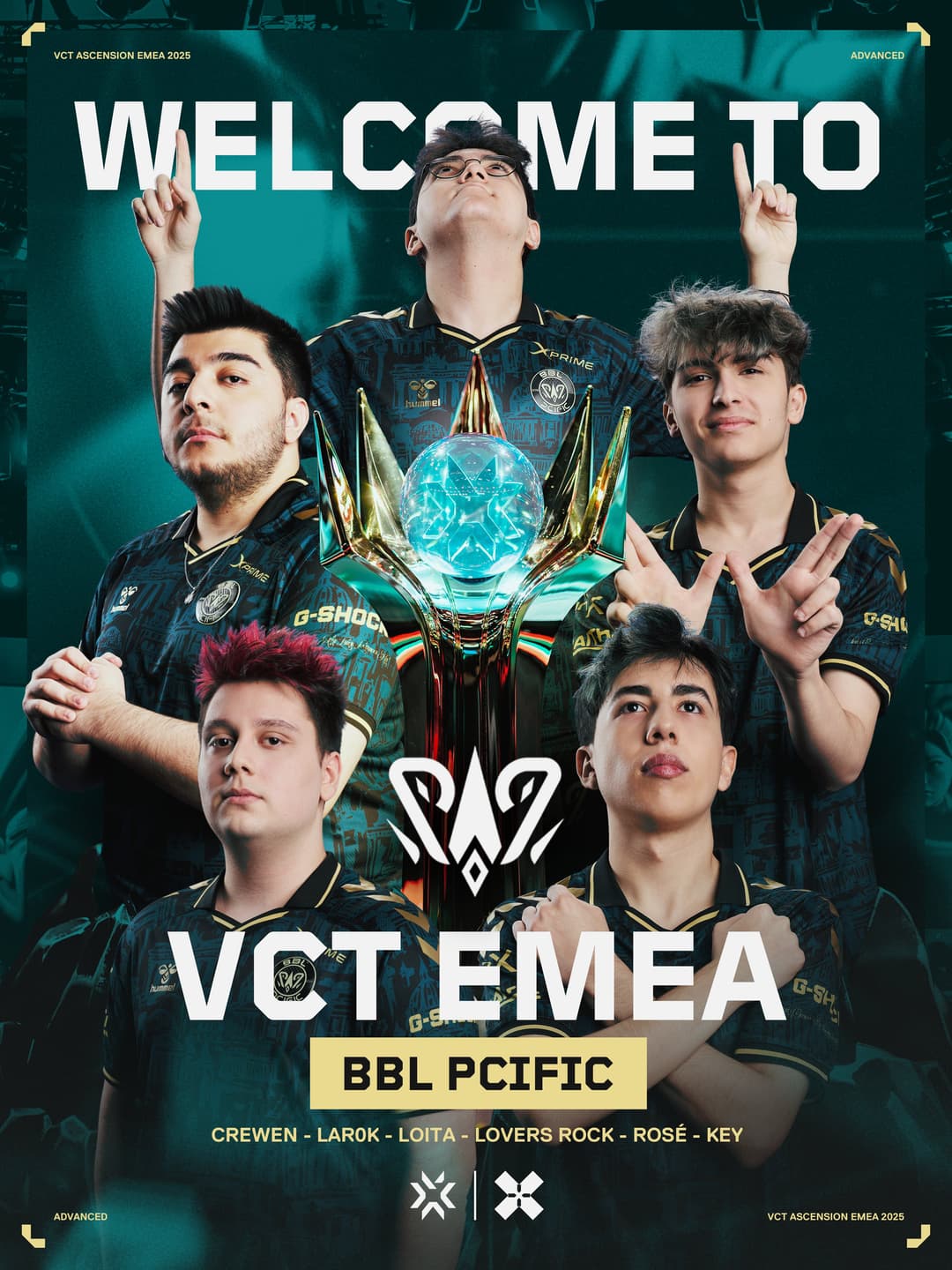 BBL PCIFIC asciende a VCT EMEA 2026 (Fuente de la imagen: Riot Games)