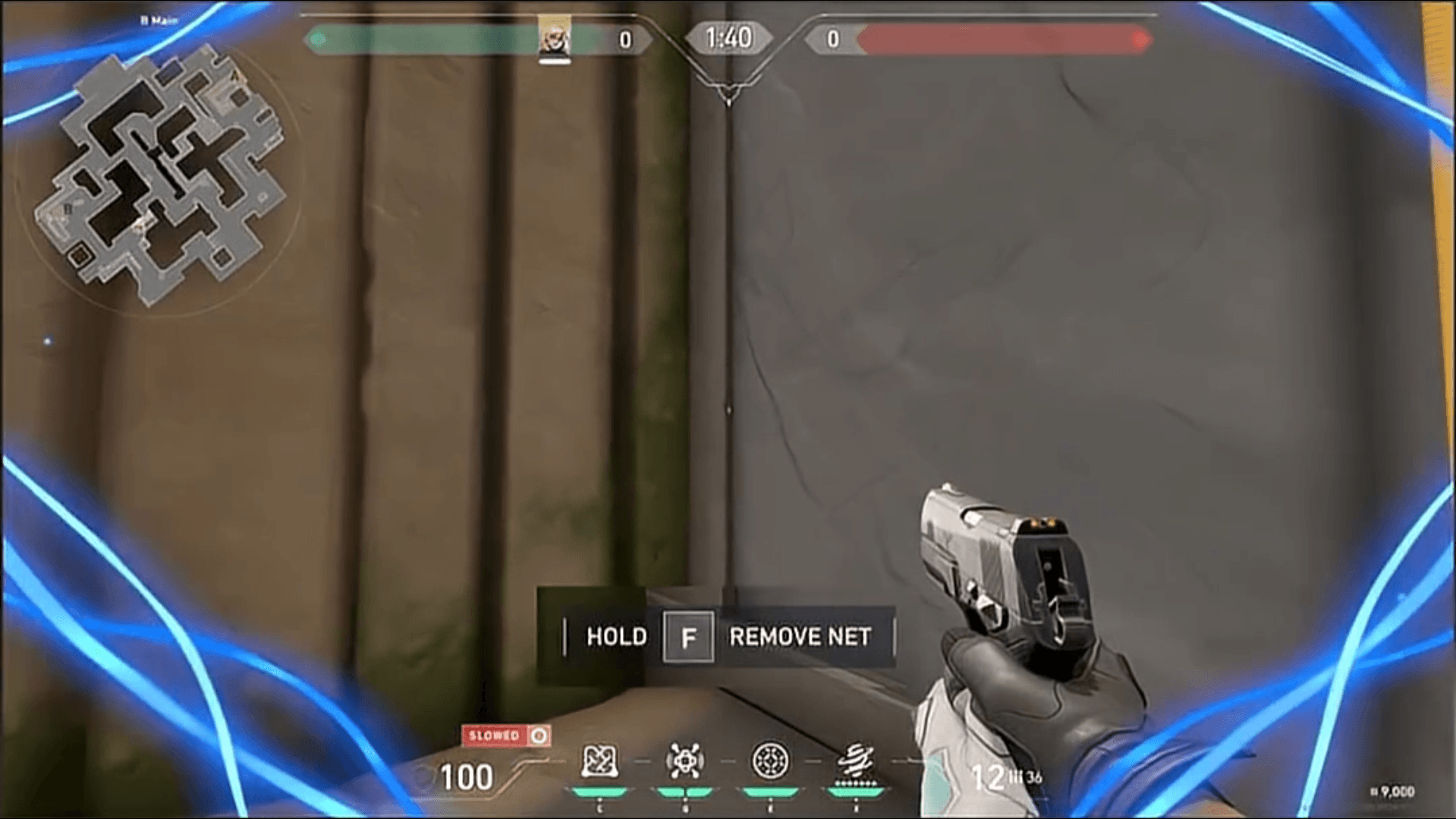 Looking away will prioritize any other interactable action (Image Source: Riot Games)