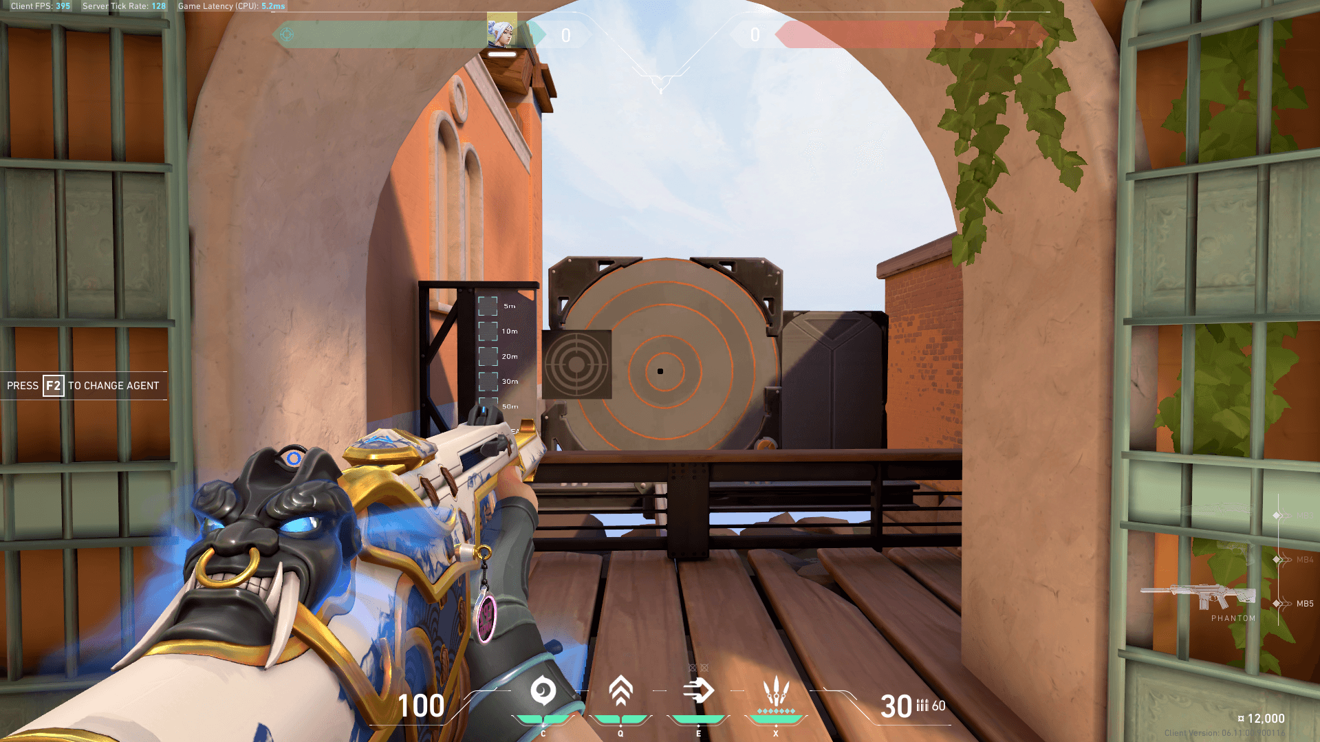 How to get a black crosshair in Valorant