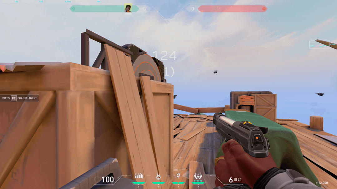 Bandit base headshot through walls