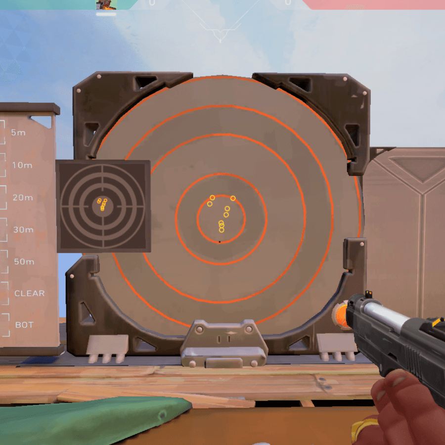 Bandit recoil pattern