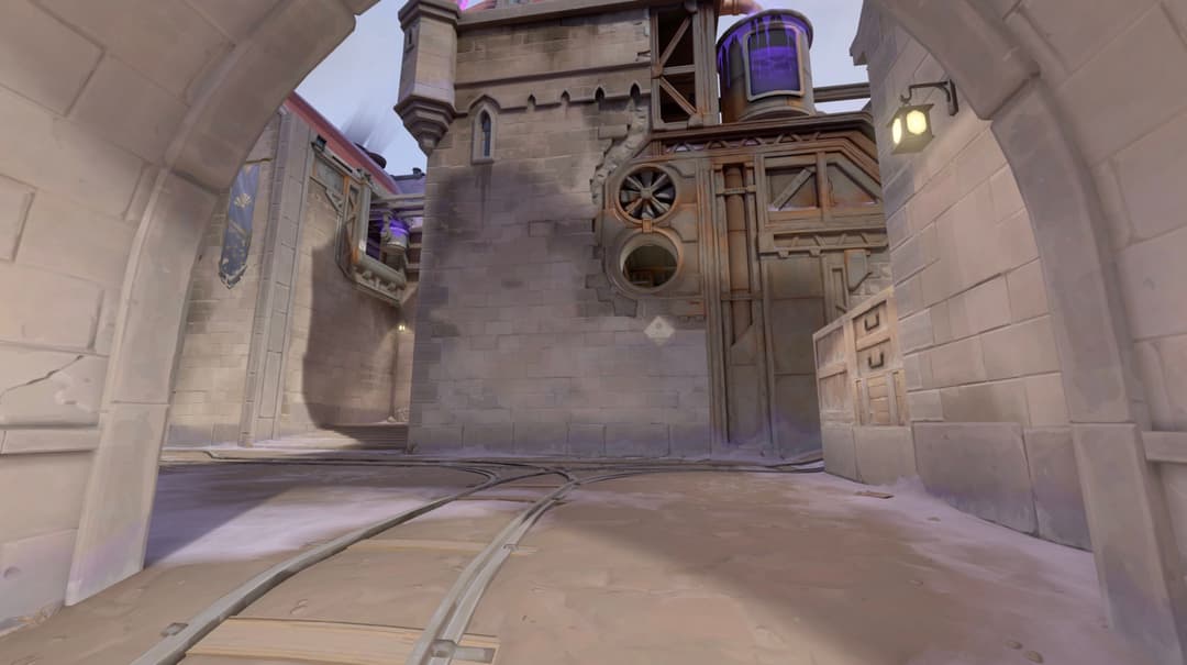 Corrode A-site entrance (old)