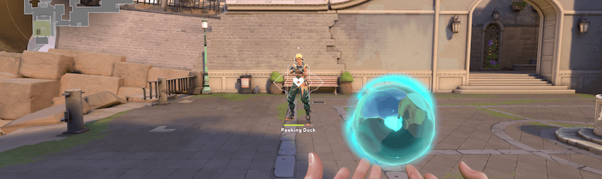 Sage's Healing Orb UI before Patch 12.05