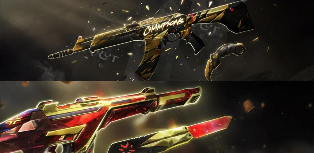 Rare VALORANT skins