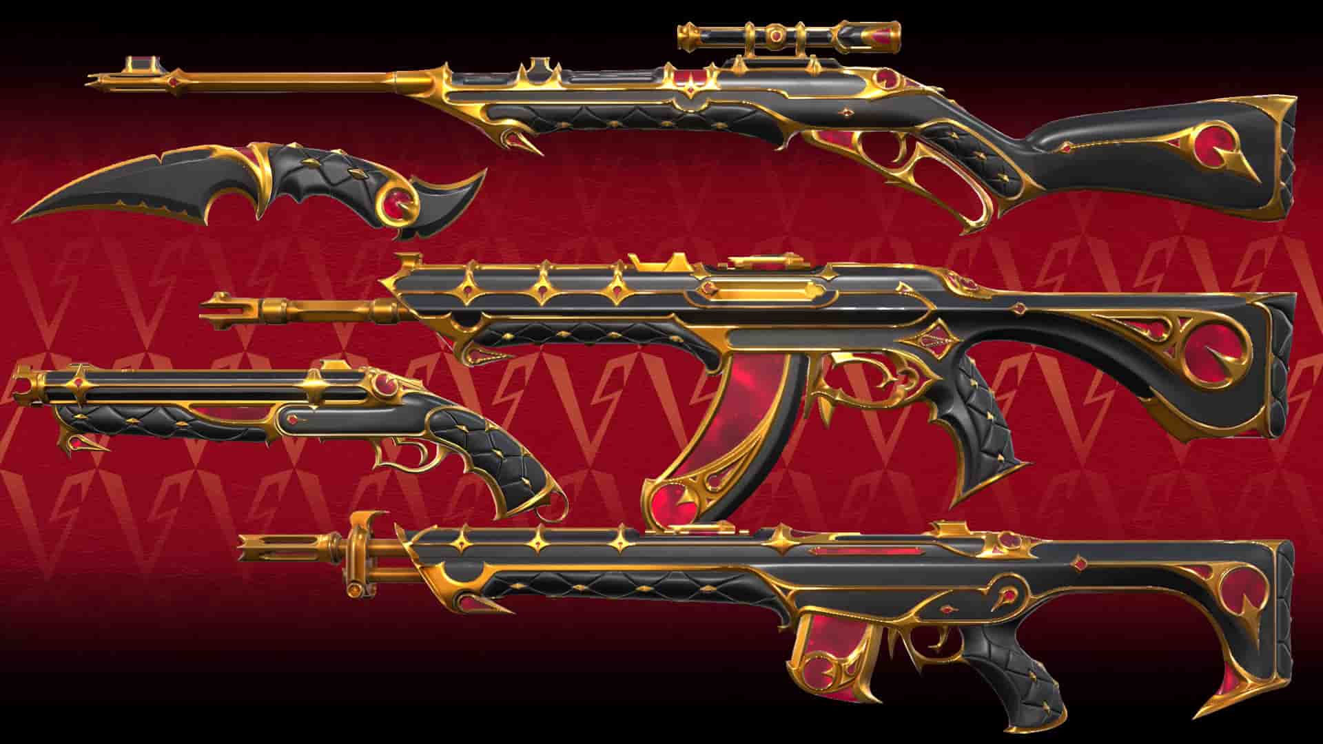 Rare VALORANT skins