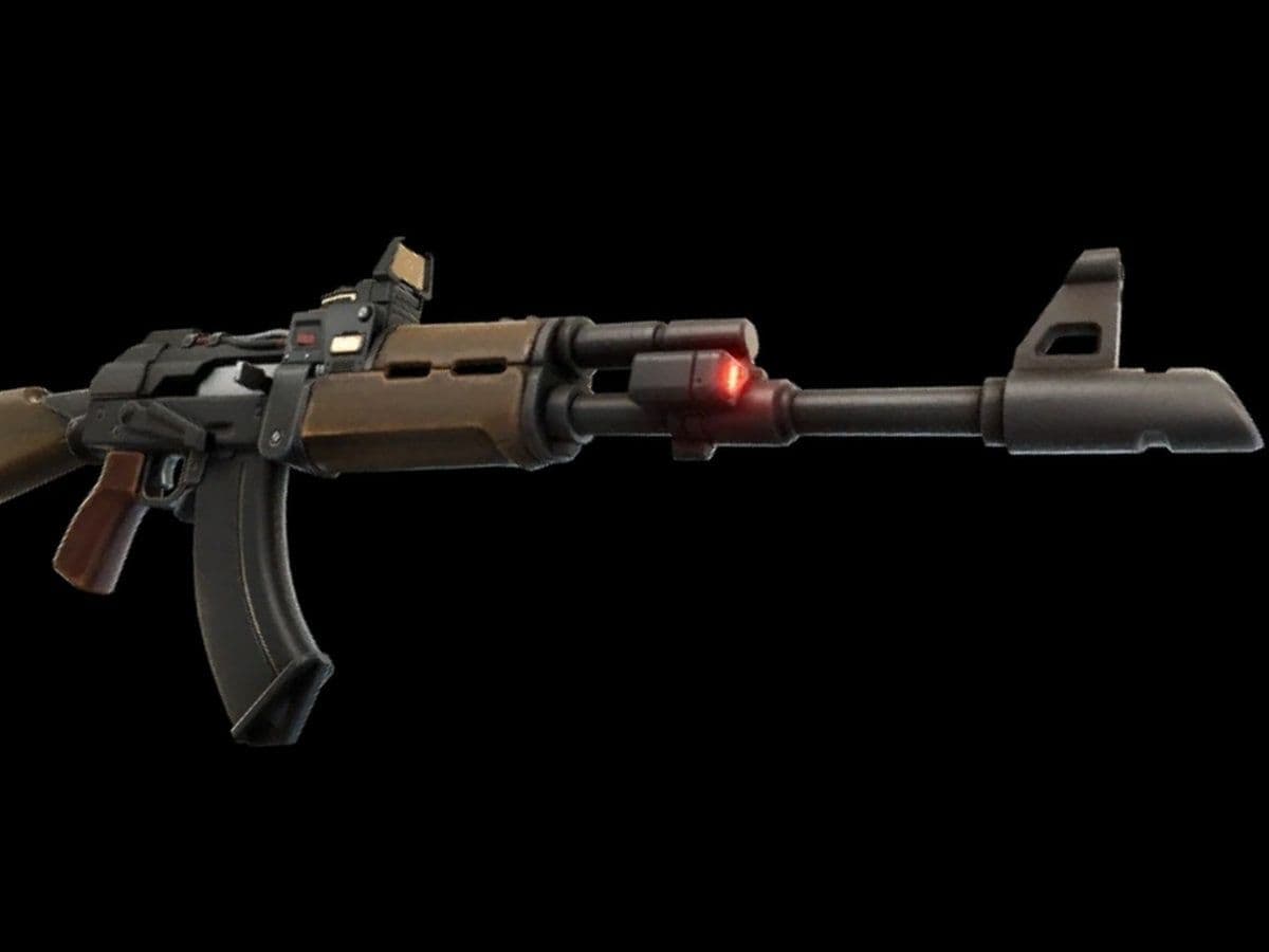 lock on assault rifle fortnite