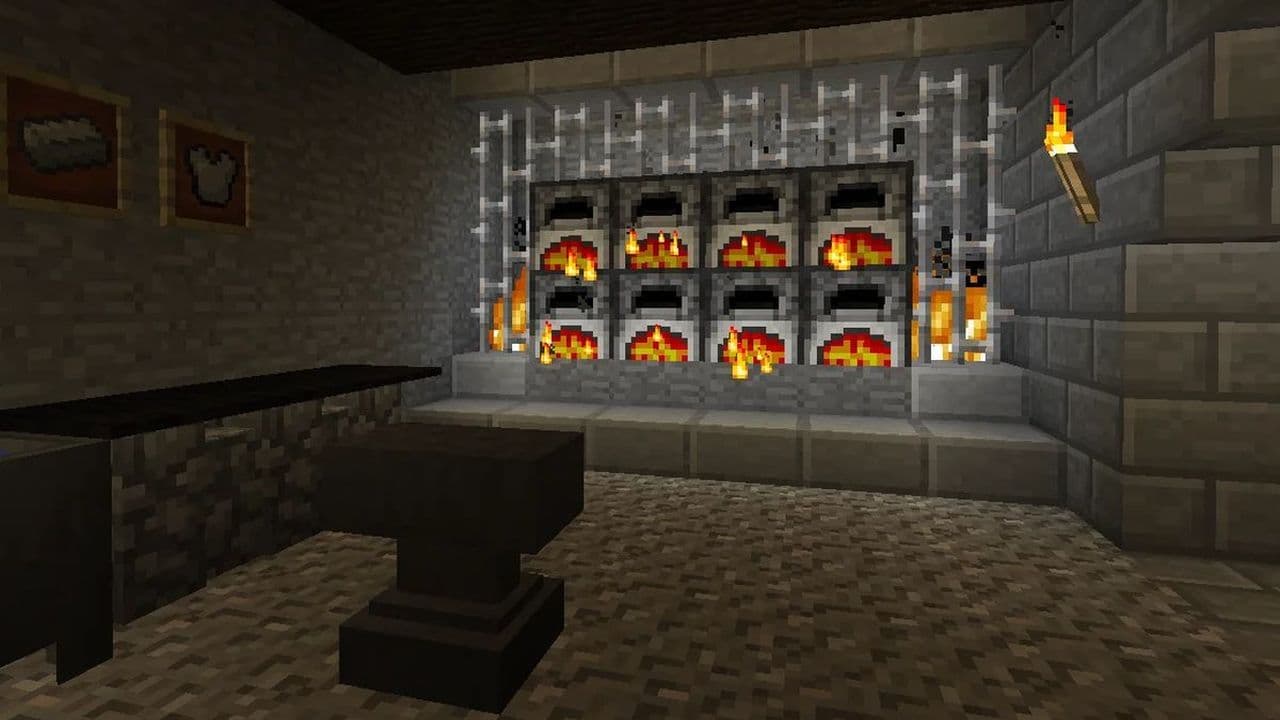 Minecraft Smelting 2025