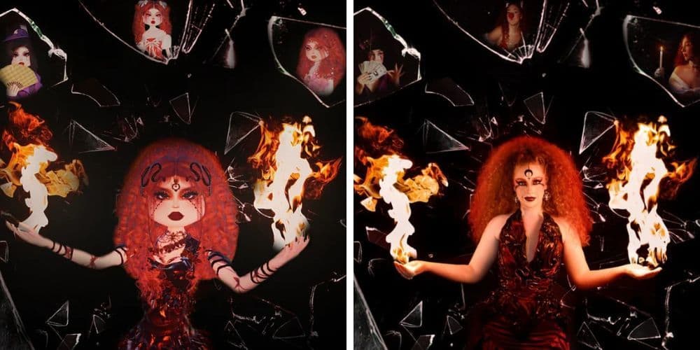 Bea Duarte (Image Credit: u/GC_Unny1 on r/DressToImpressRoblox)