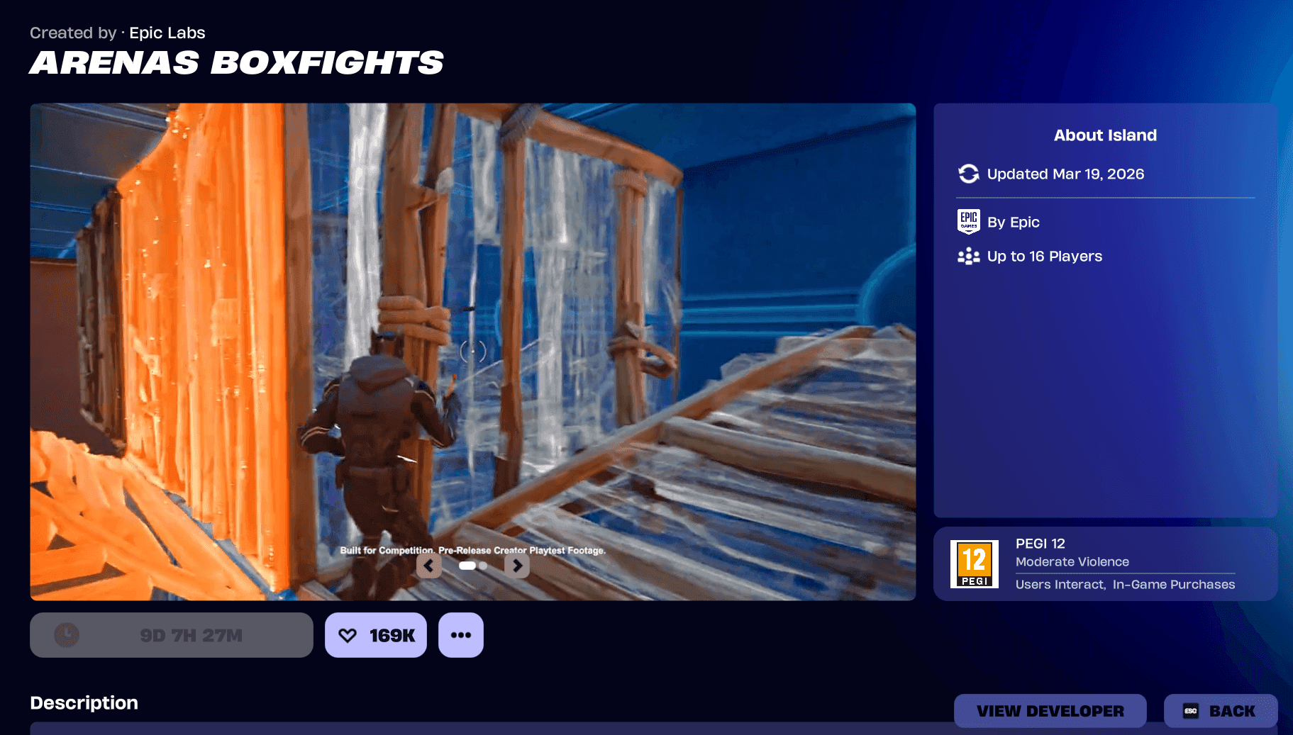Fortnite Arena Boxfights mode guide