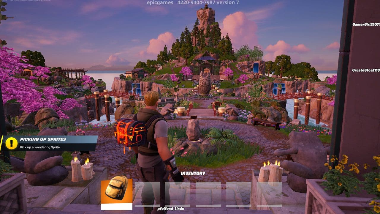 Fortnite Sprite Garden