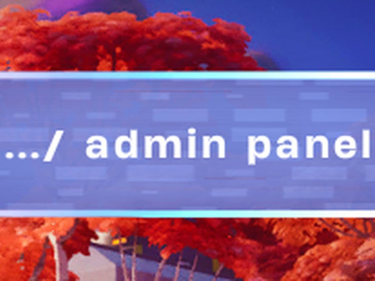 Fortnite admin panel codes
