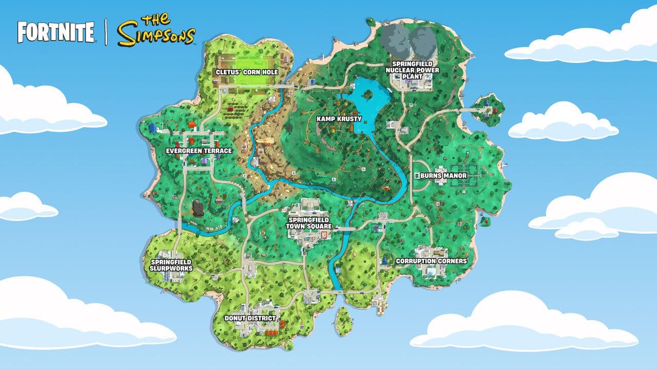 New Fortine Springfield Map