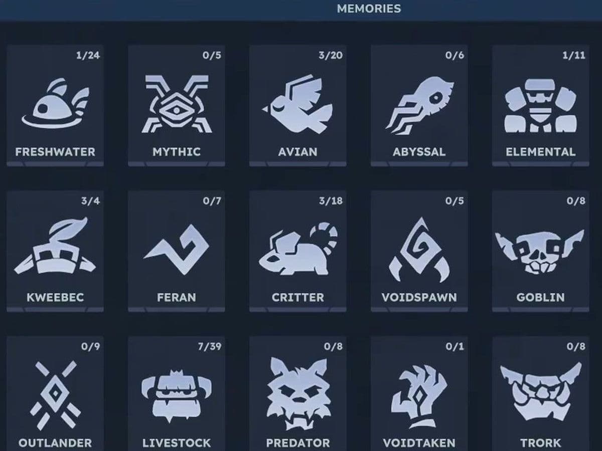 Hytale Memories List