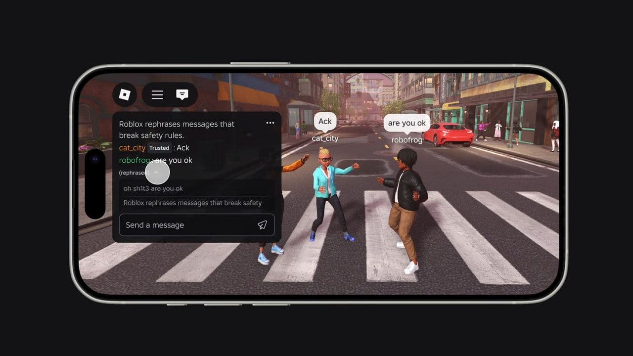 Roblox Chat AI rephrasing