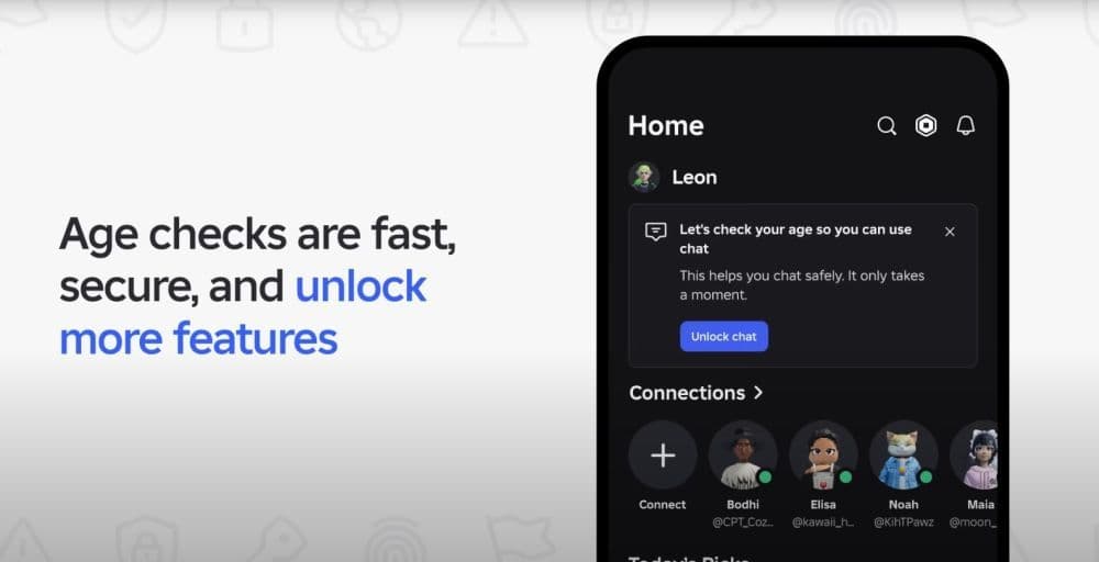 Age checks were recently added to Roblox to ensure a safer environment for the minors, who form the majority of the game’s community (Image Credit: Roblox)