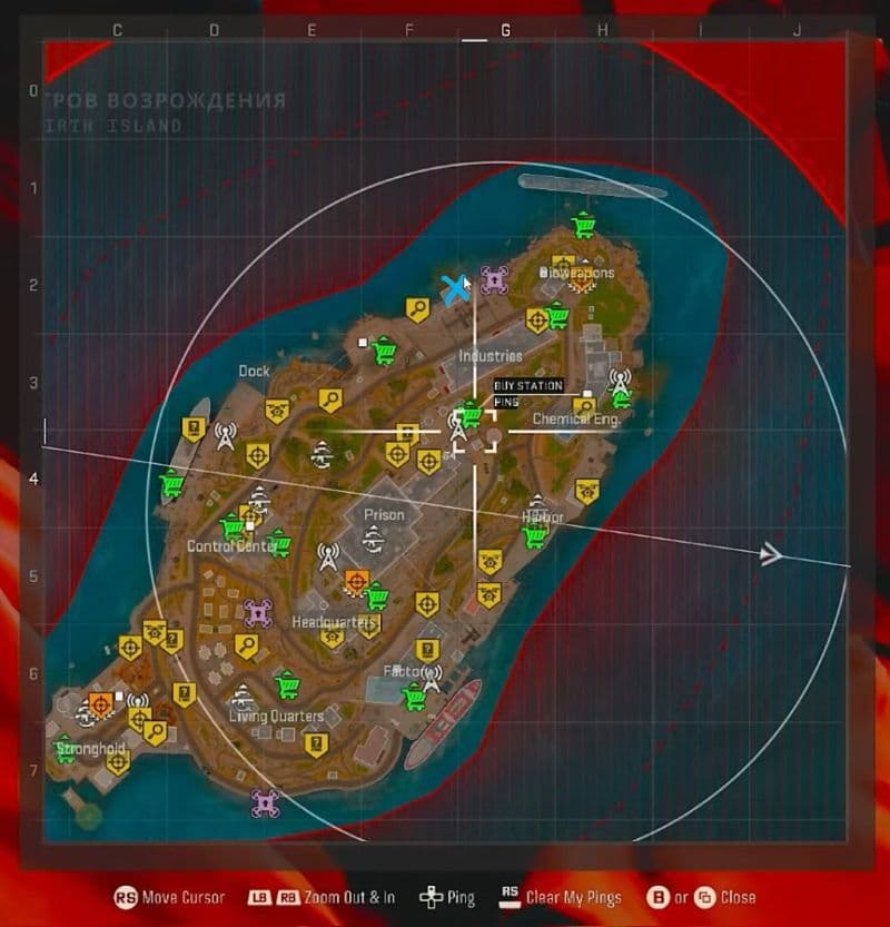 YouTuber Berger says he lands in this exact spot so he can prioritize getting his loadout first before getting into fights (Image Credit: Berger on YouTube)