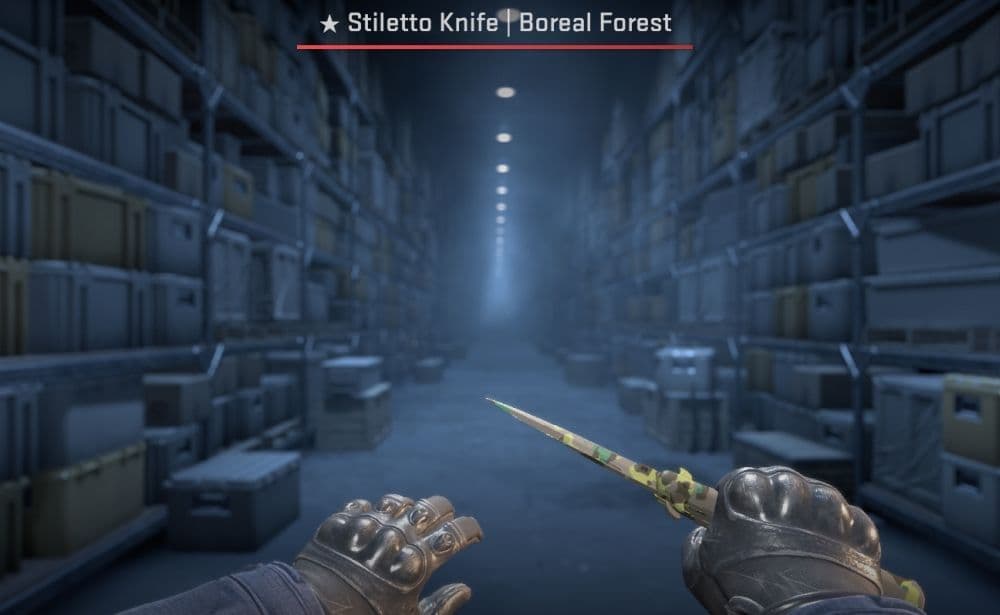 Stiletto Knife | Boreal Forest (Image Credit: THESPIKEGG)