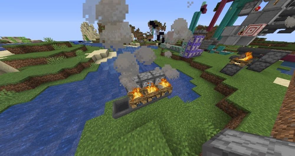 Campfires (Image Credit: Minecraft)