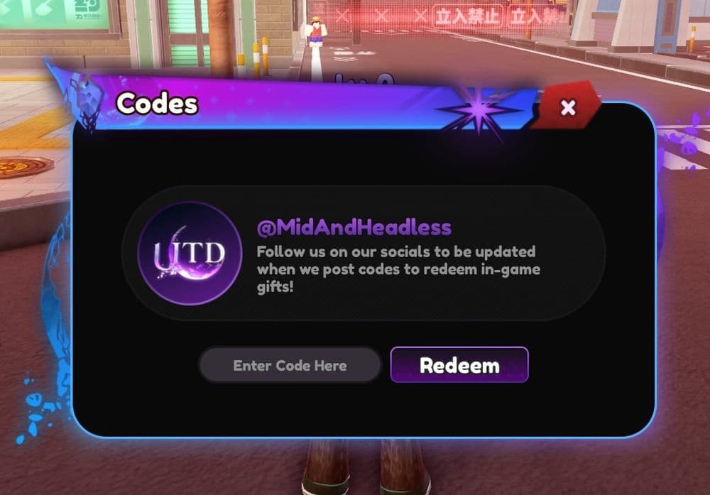 After opening the menu, simply put in the code you take from the list above in this article and hit redeem to finally get the freebie (Image Credit: THESPIKEGG)
