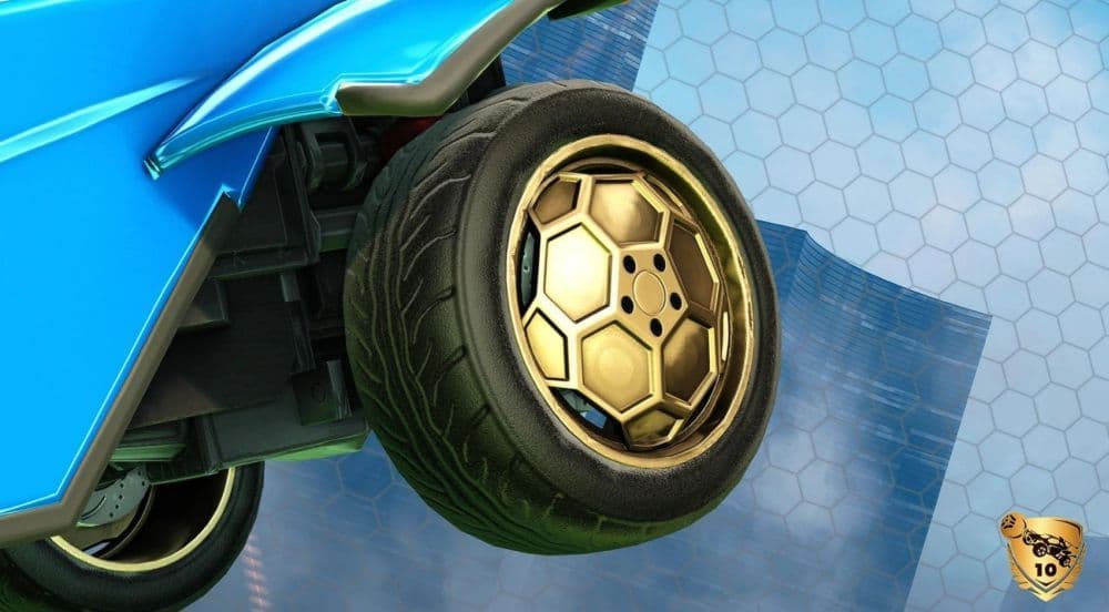 Between July 7 and September 17, you can grab the Cristiano Wheels (Image Credit: Rocket League)