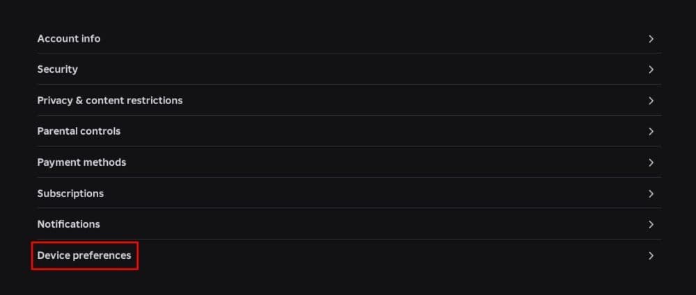 Click on “Device Preferences” which is located here (Image Credit: THESPIKEGG)