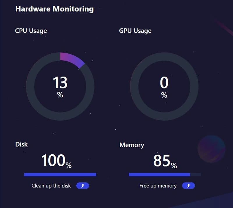 Monitor your CPU and GPU using a third-party app or through your motherboard’s drivers (Image Credit: THESPIKEGG)