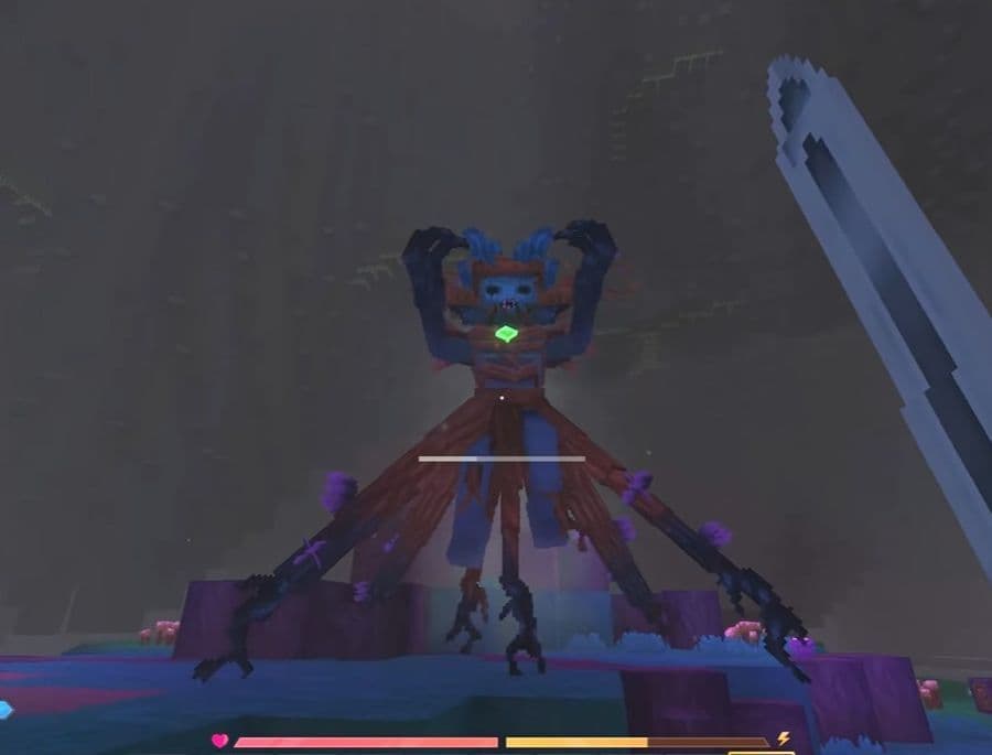 The Hedera is a boss that is added to the game with the Endgame & QoL mod (Image Credit: YoloMcSwaggen on YouTube)