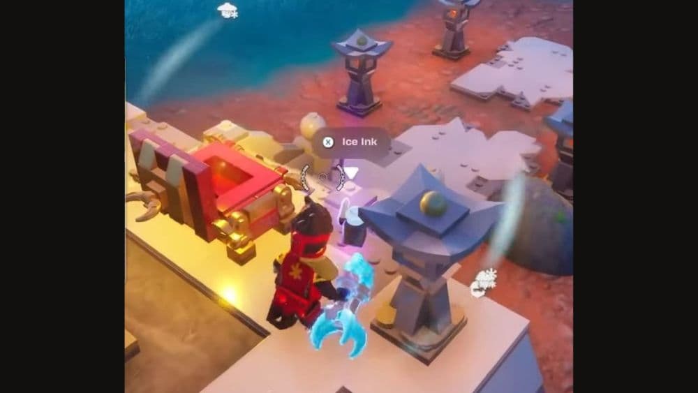 After claiming the reward, you will see Ice Ink dropping from the chest (Image Credit: Perfect Score on YouTube)