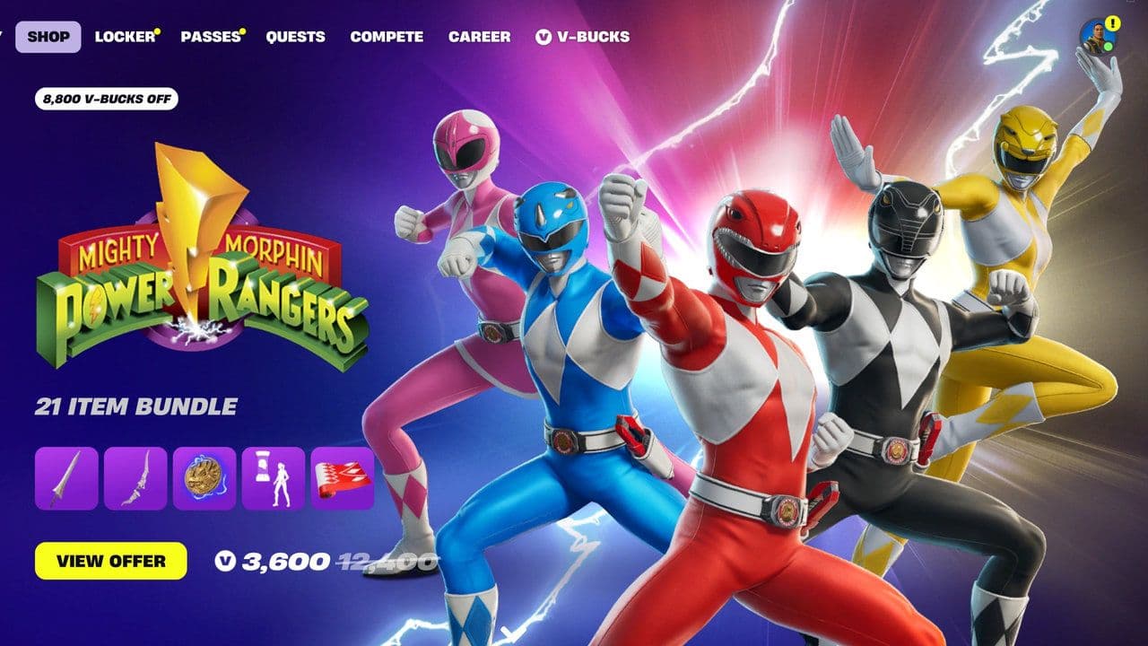 fortnite shock n awesome CH6S4 