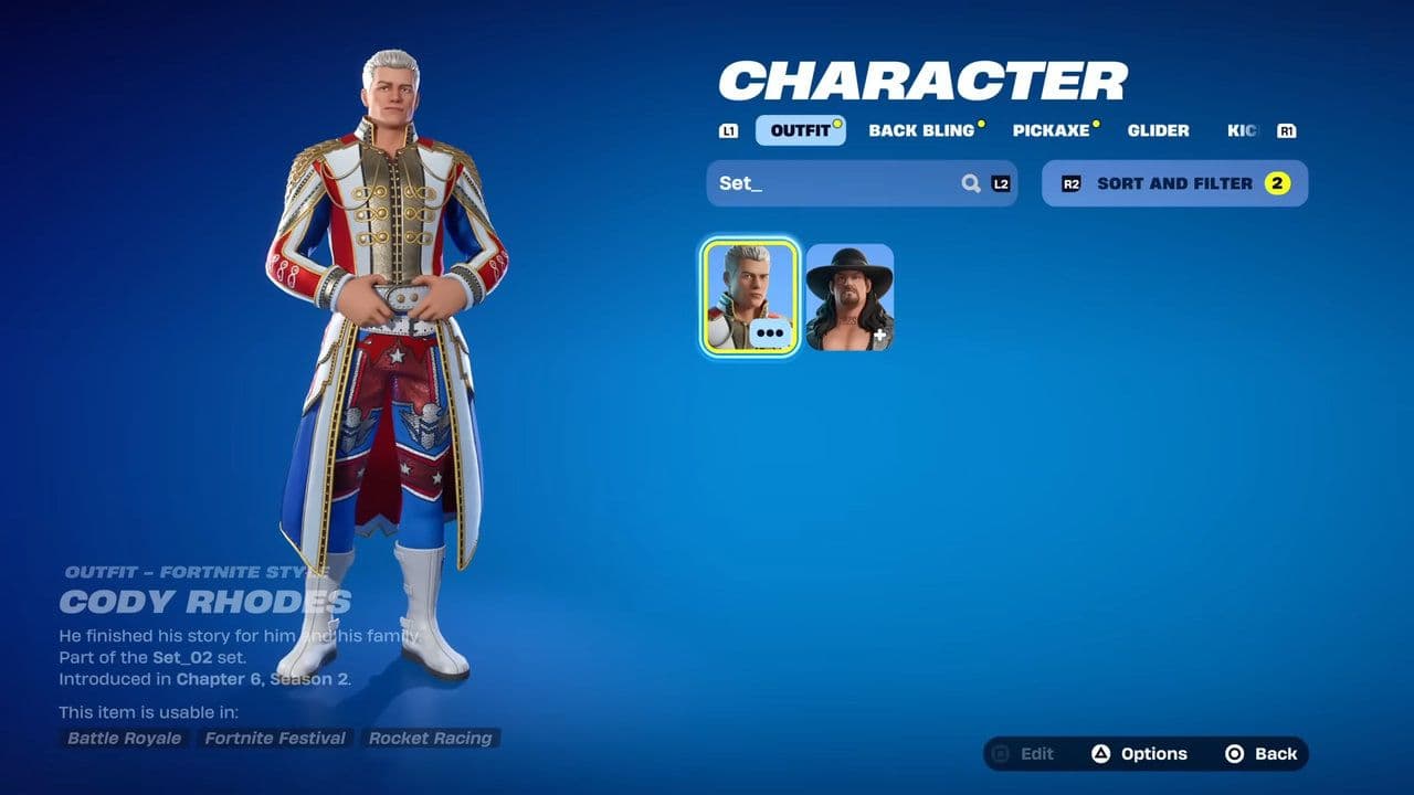 cody rhodes fortnite