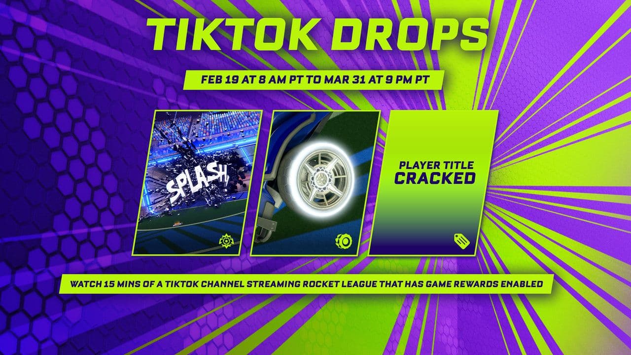 Rocket League TikTok Drops