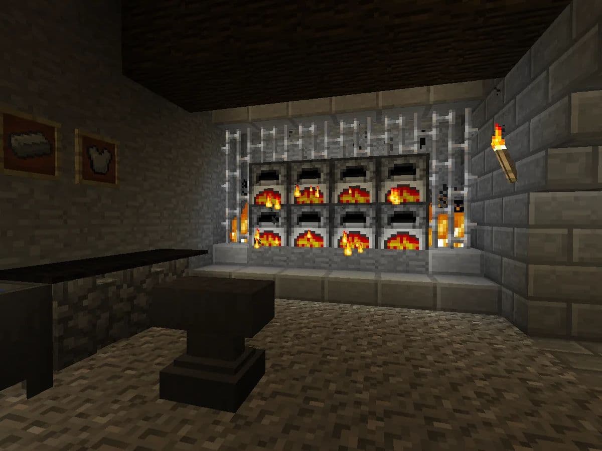 Minecraft Smelting 2025