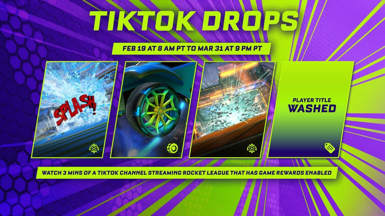 Rocket League Fan Rewards Tiktok