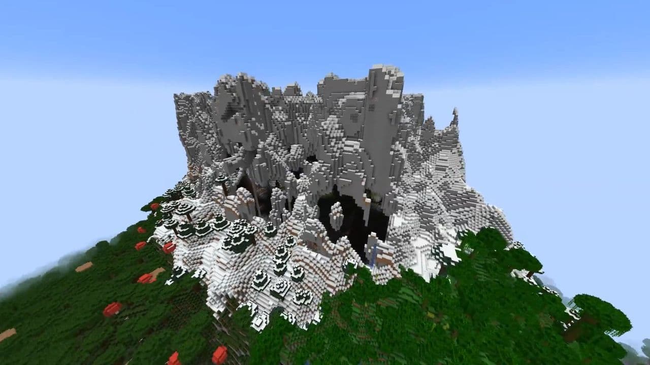 8486672581758651406 Credit: r/minecraftseeds