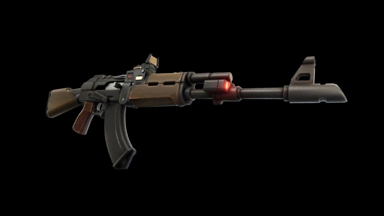 lock on assault rifle fortnite