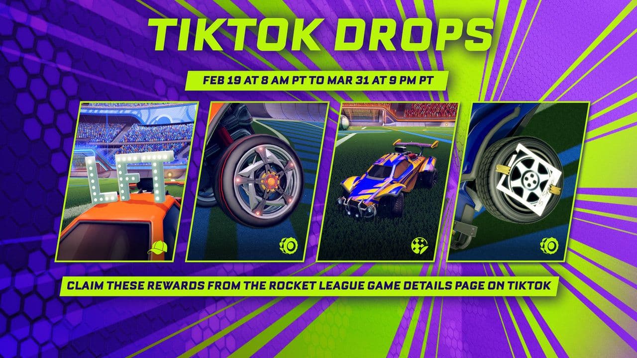 Rocket League Fan Rewards Tiktok