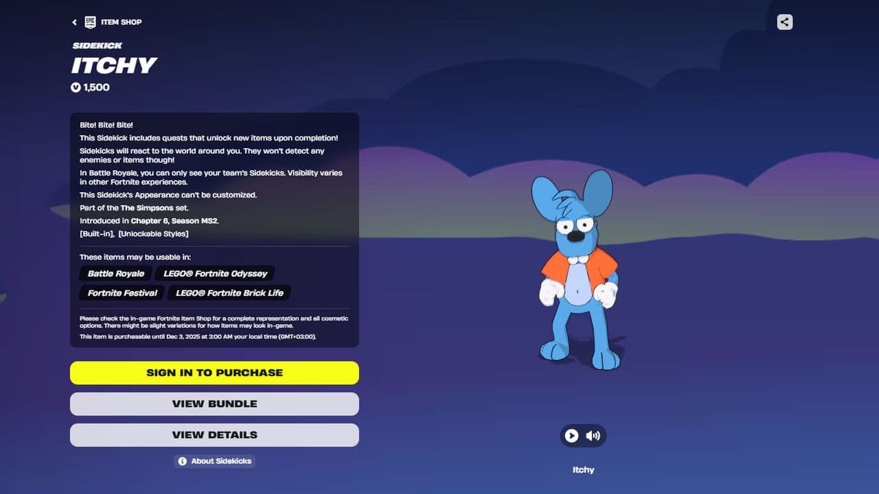 Fortnite Scratchy bundle