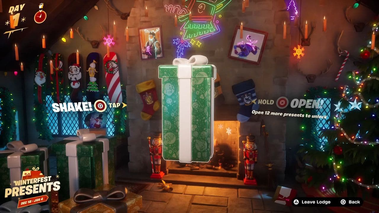 Fortnite Winterfest Cabin