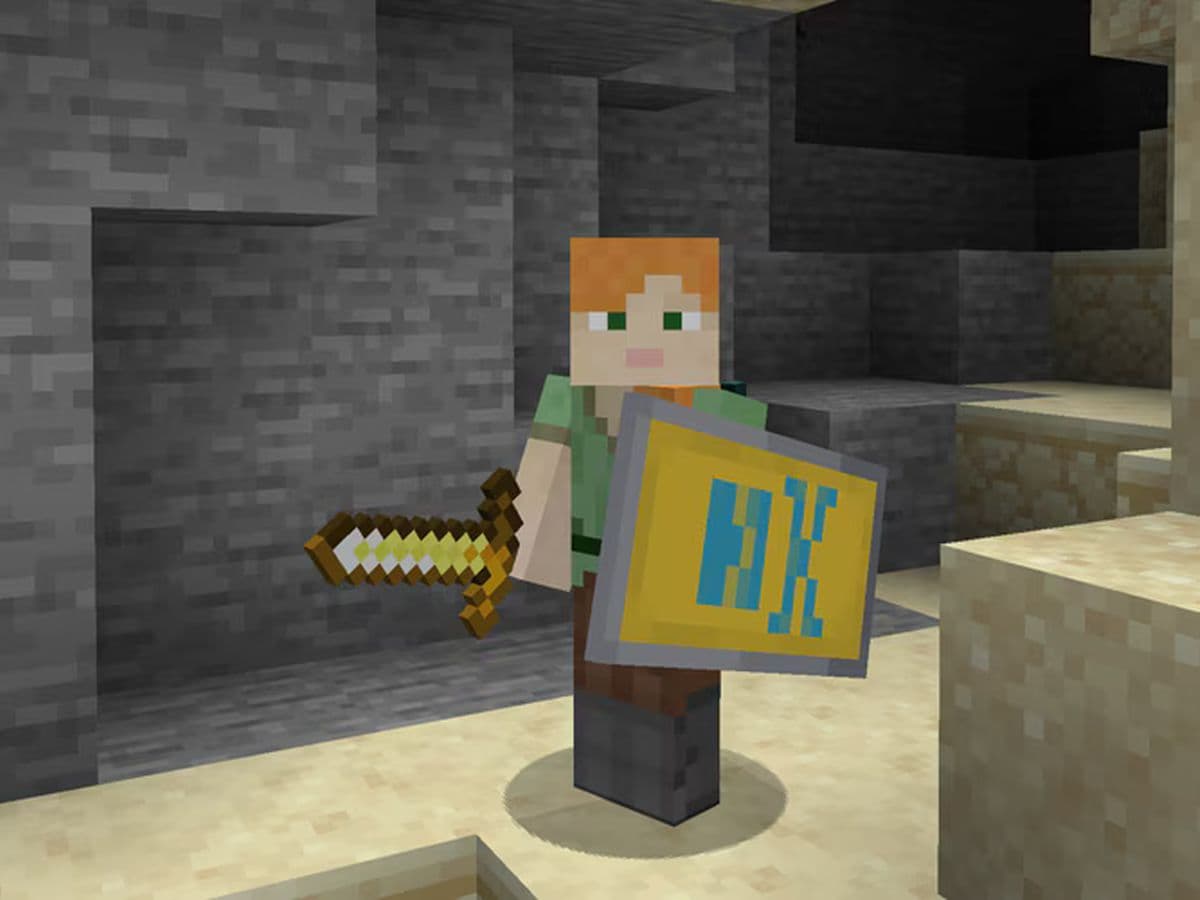 minecraft shield recipe