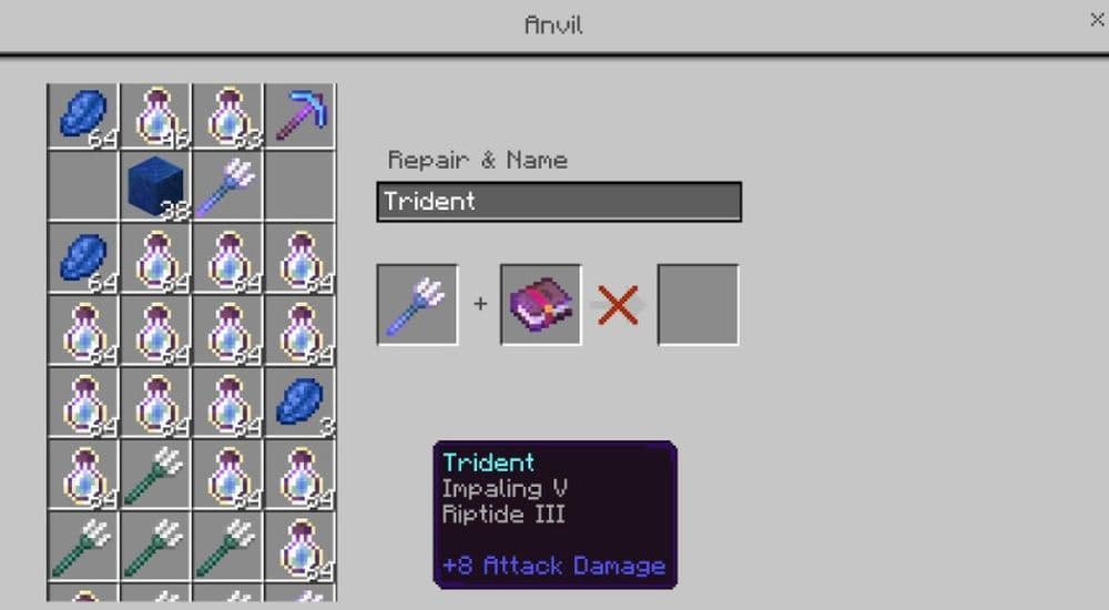 All Minecraft trident enchantments and what they do