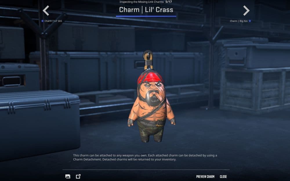 Lil’ Crass Charm (Image Credit: Valve)